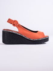 Amiatex Ženski sandal 93789, odtenki oranžne, 36