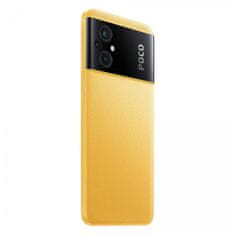 POCO M5 pametni telefon, 4 GB/128 GB, rumen