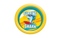 Mondo napihljiv bazen, Surfing Shark, 100 cm