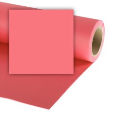 Colorama Papirnato studijsko ozadje za fotografiranje na roli 1,35 x 11 m Coral Pink (CO546)