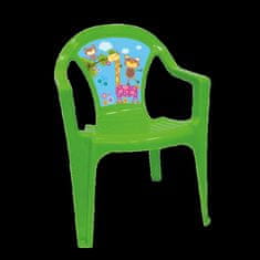 Paradiso otroški stol, 30 x 37 x 51 cm, zelen