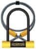 ključavnica Bulldog podkev 90x140x13 mm + kabel 1200x10 mm