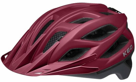 KED čelada Companion M merlot siva mat 52-58 cm