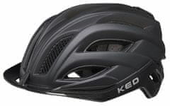 KED čelada Champion Visor M process black mat 52-57 cm