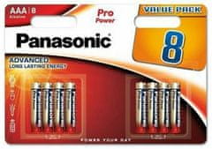 Basic alkalne baterije AAA Panasonic blister 8 kos