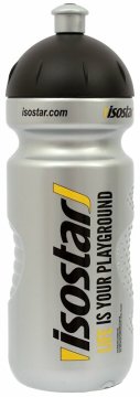 Isostar steklenica 0,65 l srebrna/črna