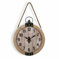 Versa Stenska ura Versa o CLOCK MDF Wood (40 x 6,5 x 47 cm)