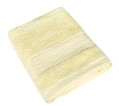 Kolekcija brisač in kopalnih brisač Stripe - Brisača - 70x140 cm - svetlo rumena