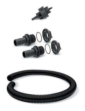 Prosperplast Dodatki Priključna cev za deževnico ICANSET 8 (4 deli) za priključitev 2 sodov