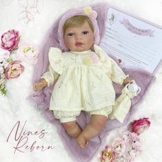 Nines 31204 Reborn lutka, 40 cm