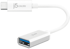 J5CREATE adapter, USB-C, bel (JUCX05)