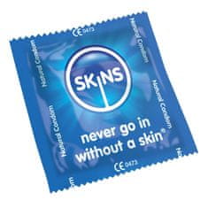 SKINS Natural kondom, 500 enot