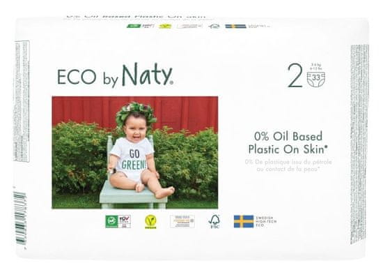 ECO by Naty 2 Mini Plenice, 3-6 kg) 33 kosov