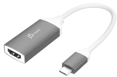 J5CREATE adapter, USB-C na HDMI, siv (JCA153G)