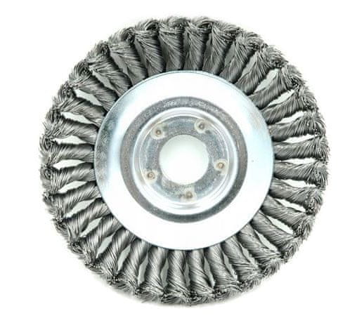 shumee Žična krtača za bencinsko, električno motorno koso, 200 x 25,4 mm