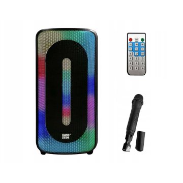shumee Bluetooth zvočnik z mikrofonom, daljinskim upravljalnikom in funkcijo karaoke
