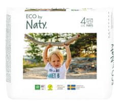 ECO by Naty 4 Maxi raztegljive hlačne plenice, 8-15 kg, 22 kosov