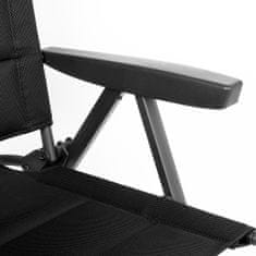 Brunner Skye 3D Advance zložljiv stol, črn