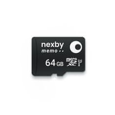 Nexby Pomnilniška kartica micro SDXC 64 GB razreda 10 z adapterjem