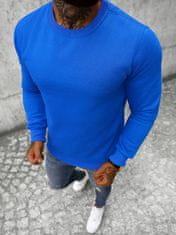 Ozonee Moška majica s kapuco brez kapuce Florentýna modra L