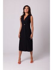 BeWear Ženska midi obleka Annaree B254 črna XL