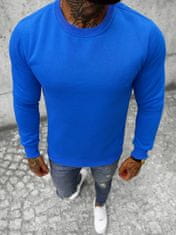 Ozonee Moška majica s kapuco brez kapuce Florentýna modra L