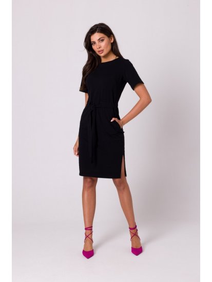BeWear Ženska mini obleka Viflor B263 črna