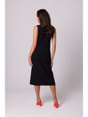 BeWear Ženska midi obleka Annaree B254 črna XL