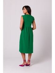 BeWear Ženska midi obleka Clariwse B262 zelena XL