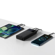 Northix Powerbank - USB-A - USB-C - Micro-USB - 30 000 mAh 