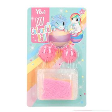 ASST | Komplet za izdelavo barvnih žog Ylvi, Roza etui