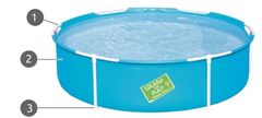 Bestway Okvirni bazen 152x38cm - BESTWAY 56283