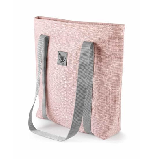 Inny Nakupovalna torba pudrasto roza platno - T-SH-1-P-RPL