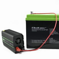 Qoltec Monolith pretvornik napetosti | 300 W | 600 W | 24 V do 230 V | Pure Sinus