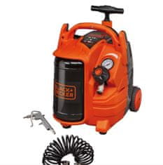 Black+Decker BD 195-5-MY-T prenosni brezoljni kompresor, 5 l