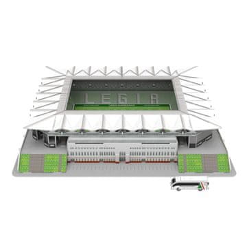 shumee Legia Warsaw Mestni stadion poimenovan po J. Piłsudskem - LEGIA - 3D Puzzle 154 kosov
