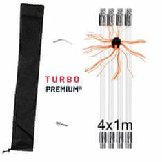 TURBO Premium® Rotacijska ščetka za čiščenje dimnika – 4M