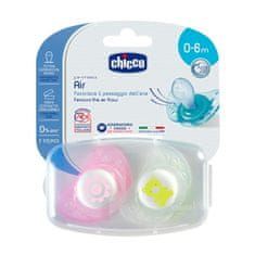 Chicco Physio Air Soothing duda, roza, 0m+