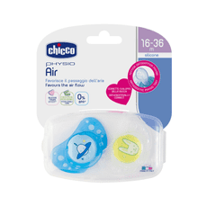 Chicco Physio Air Soothing duda, modra, 16m+