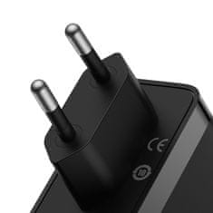 BASEUS GaN5 Pro adapter za hitro polnjenje 2x USB-C + USB-A 140W, črn (CCGP100201)