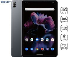 TAB 16 tablični računalnik, 8 GB/256 GB, Android 12, siva + ovitek in pisalo