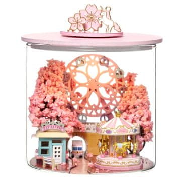 shumee Miniaturna hiša - Pravljična sakura