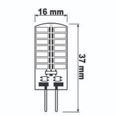 LUMILED LED žarnica 12V G4 CAPSULE 4W = 30W 380lm 3000K Toplo bela 360°