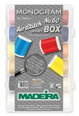 Madeira Set sukancev Smartbox Aerostitch št. 60, 18 sukancev