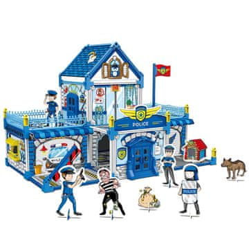 shumee Dvostranska hiška za zlaganje in barvanje - Policijska postaja