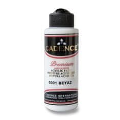 Cadence Akrilne barve Premium 120 ml, bela