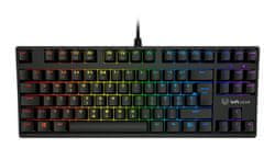 UVI Gear Pride Mini gaming tipkovnica, Optical Blue Switch, USB, SLO