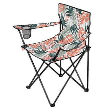 NILS CAMP zložljivi stol NC1625 listi