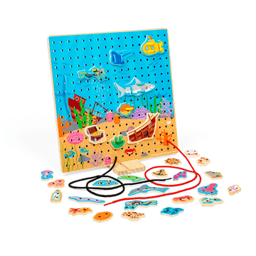 Bigjigs Toys Deska za brizganje morja