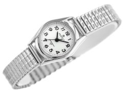 PERFECT WATCHES Ženska ura X133 (zp880a) srebrna - Elastični pas